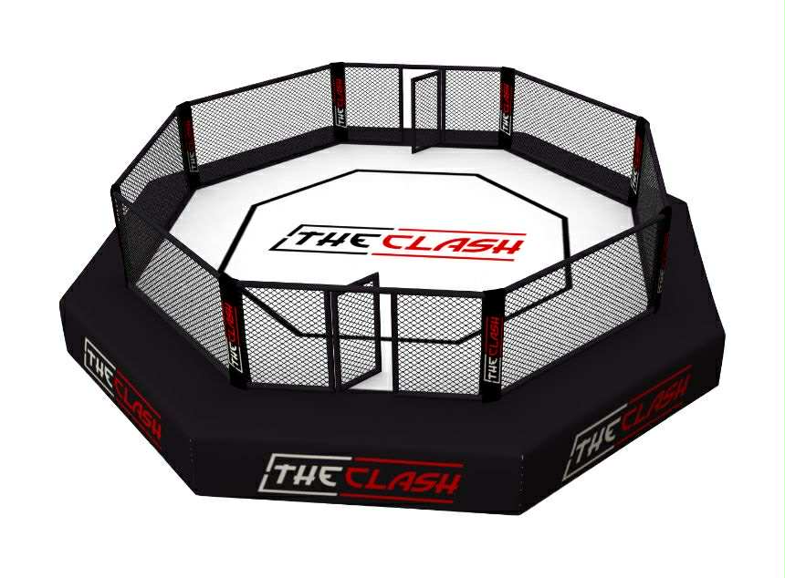 THE CLASH 3 I Pärnu Spordihallis pannakse püsti Eestis ainulaadne UFC-standarditele vastav võitluspuur